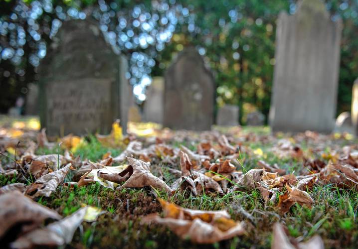 Mary Reeve Webster was buried in an unmarked grave in the Old Hadley Cemetery.