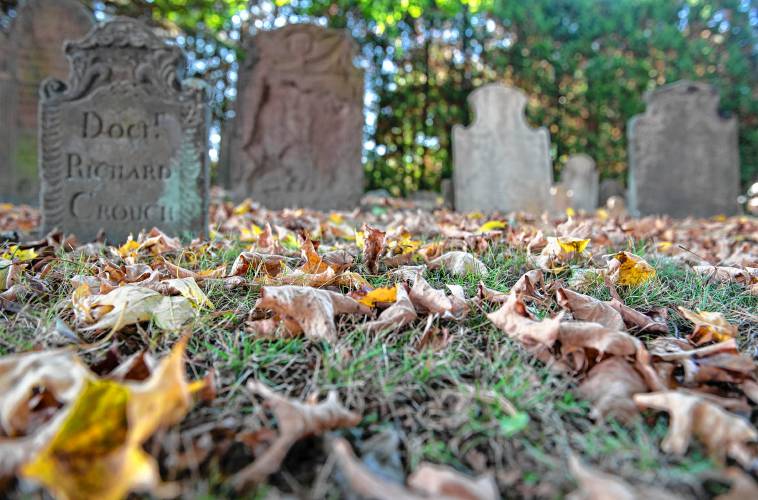 Mary Reeve Webster was buried in an unmarked grave in the Old Hadley Cemetery.